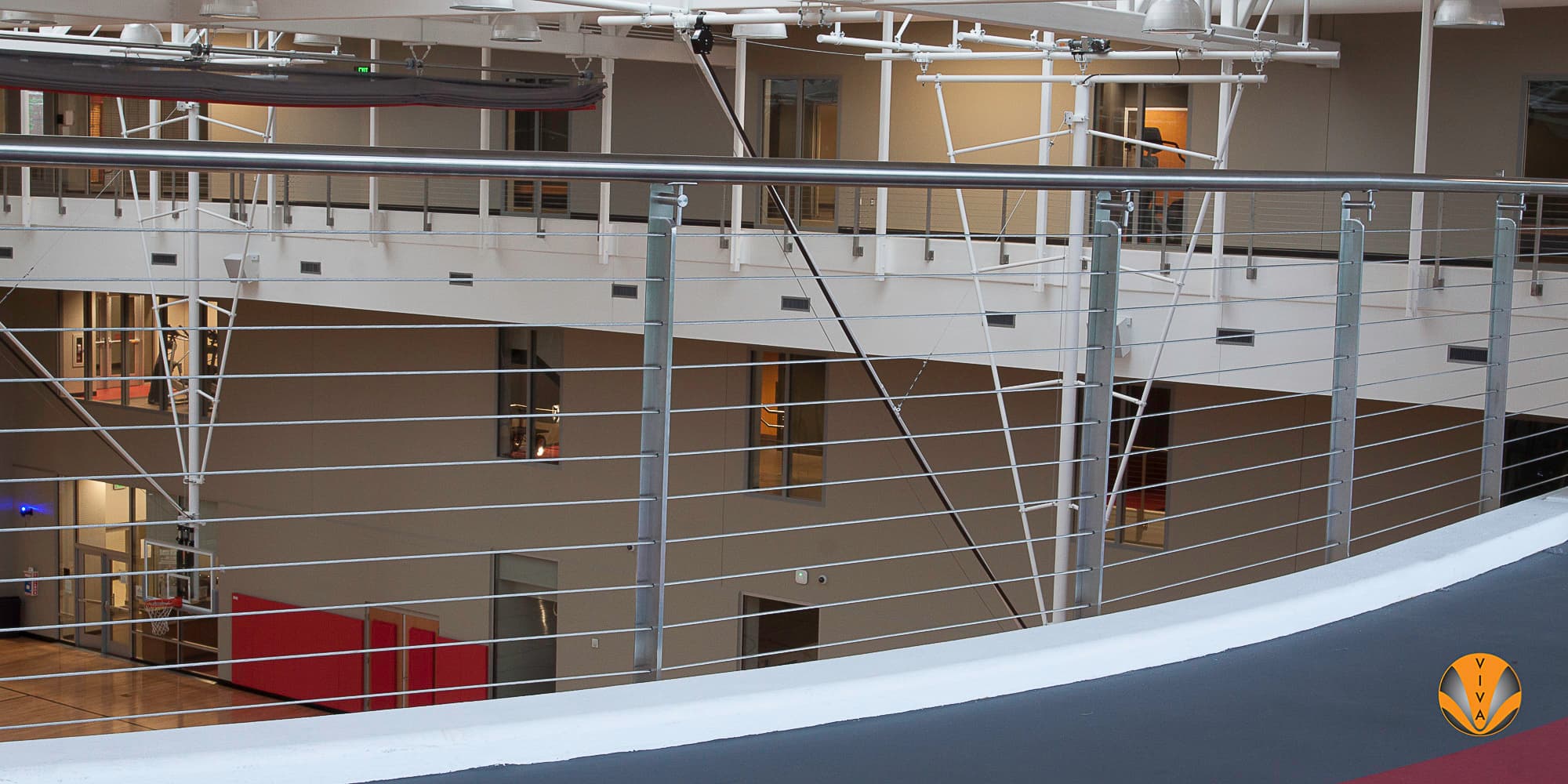 INTERIOR STAIR CABLE RAILING