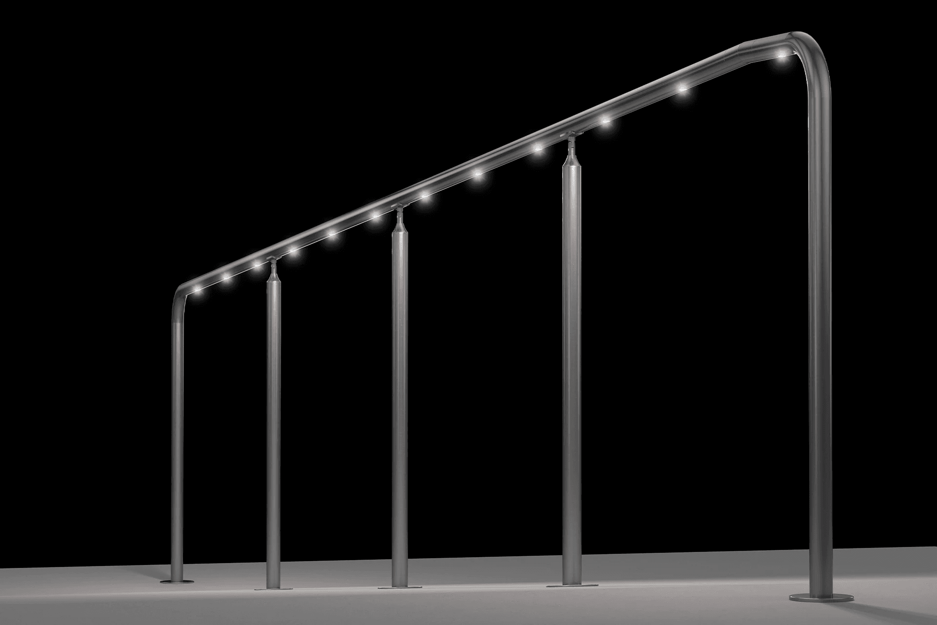 iRAIL™ LED Pods Illuminated Railing