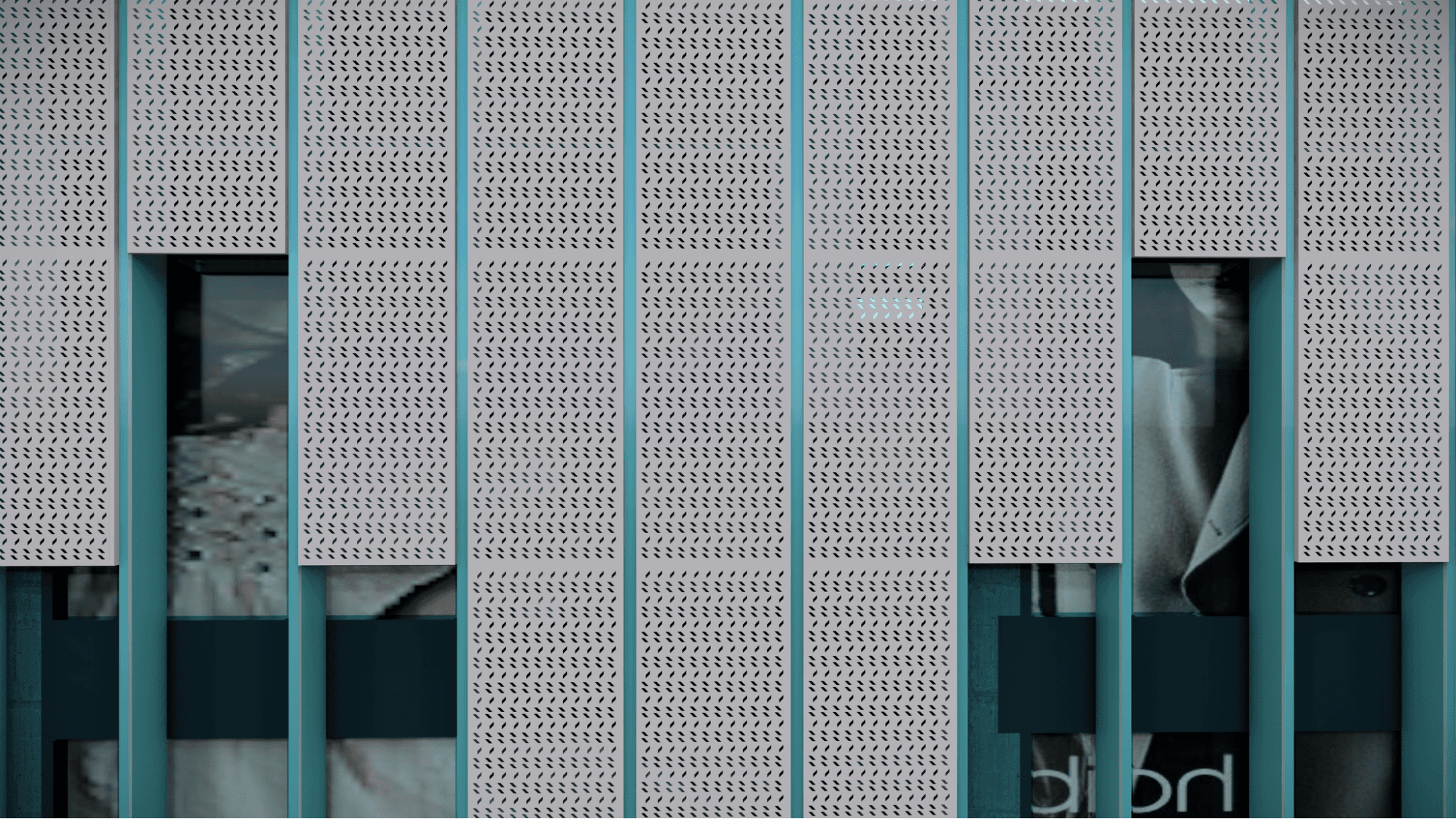 Add Design and Dimension with Parking Garage Facade