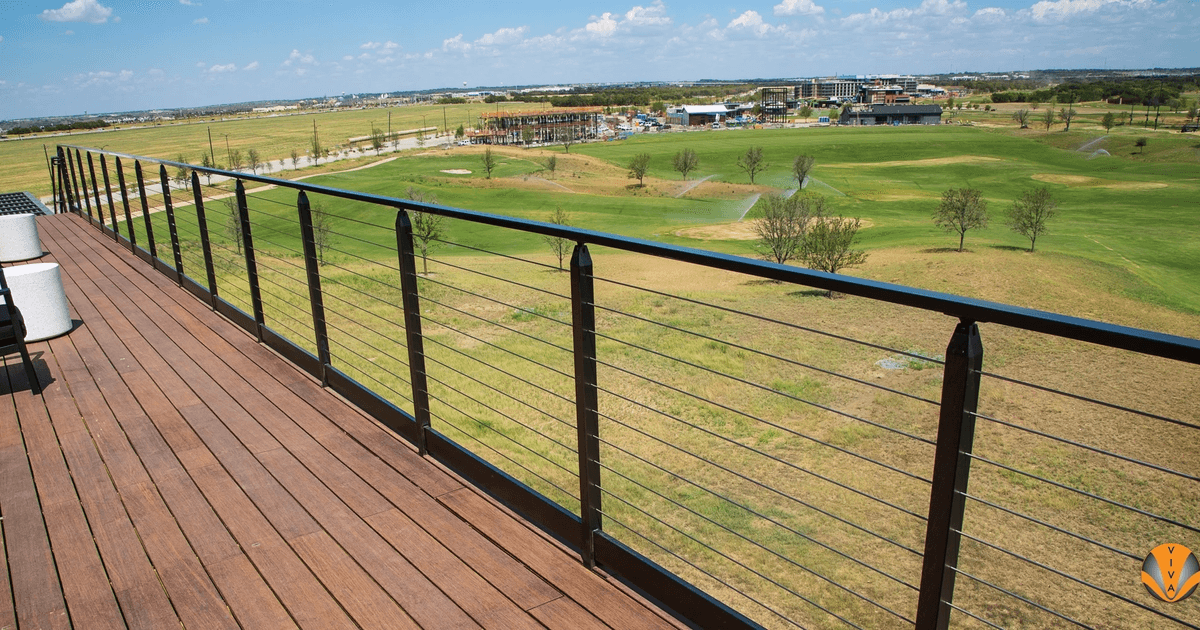 Outside Wire Railing Embrace Stylish Cable Stair Railing Outdoor Systems | VIVA Railings