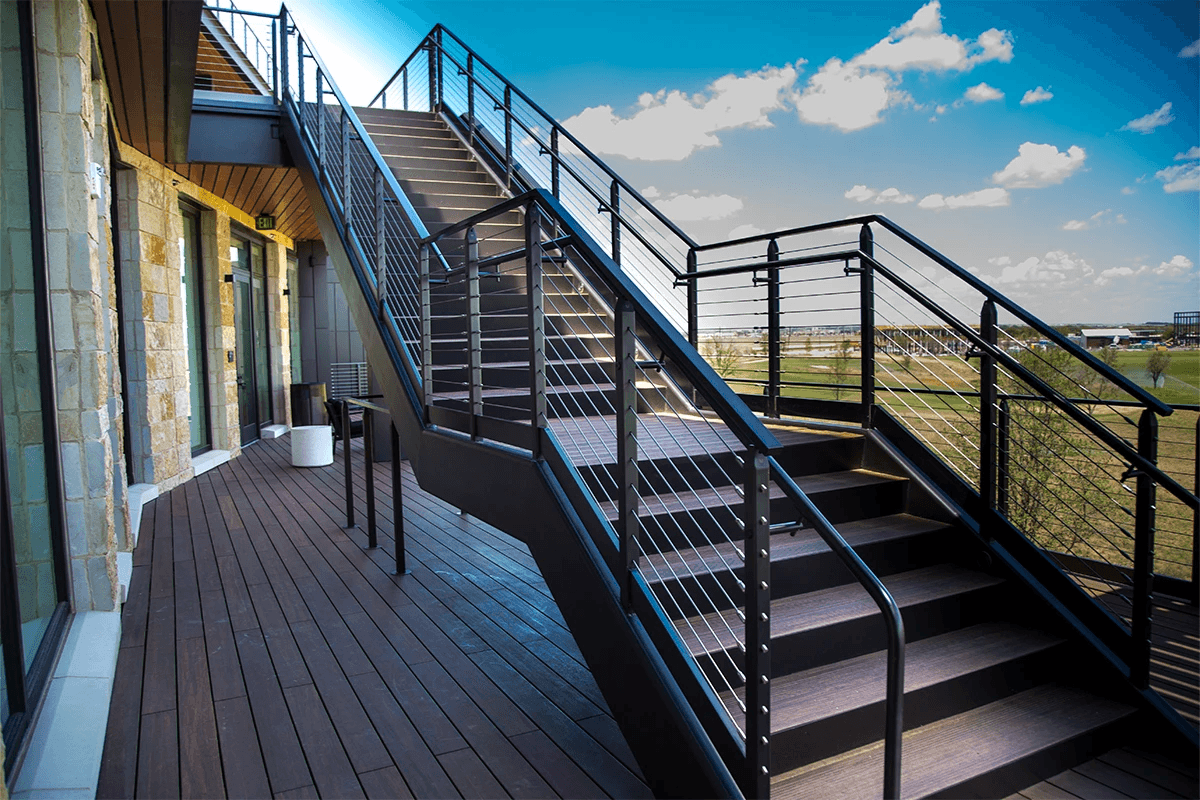 Interior and Exterior Applications for Commercial Cable Railings