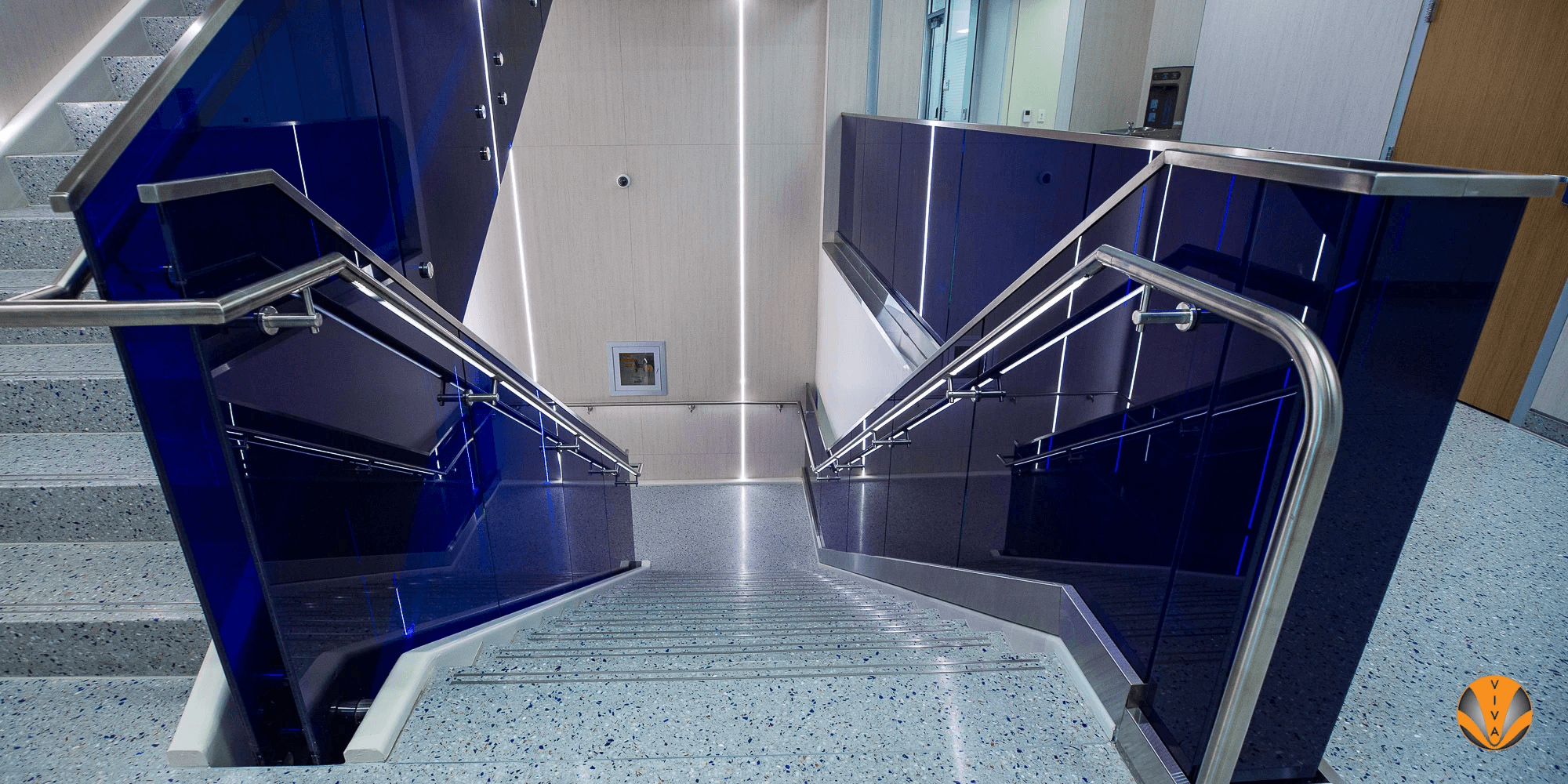 Add Safety with Lighting for tubular Railings