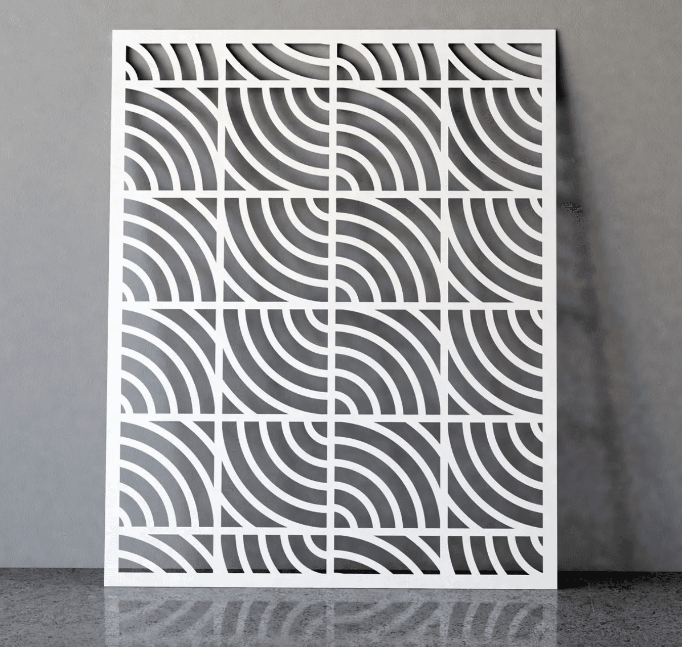 Interior Metal Wall Panel Creative Curves