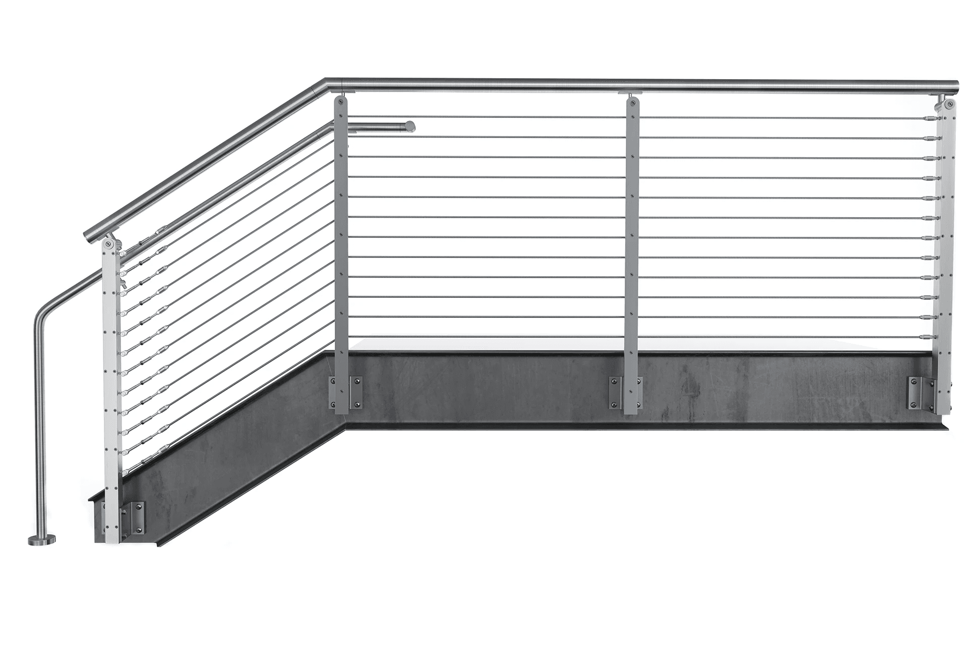 TEE™ Cable Metal Railing System
