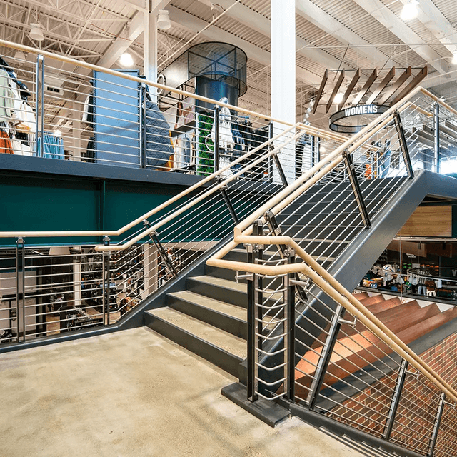 Web Wire Railing High-End Commercial Cable Railing Ideas and Designs | VIVA Railings