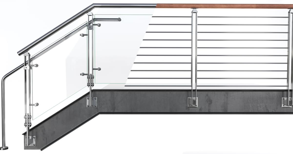 Innovative BLADE® Glass Metal Railing System | VIVA Railings