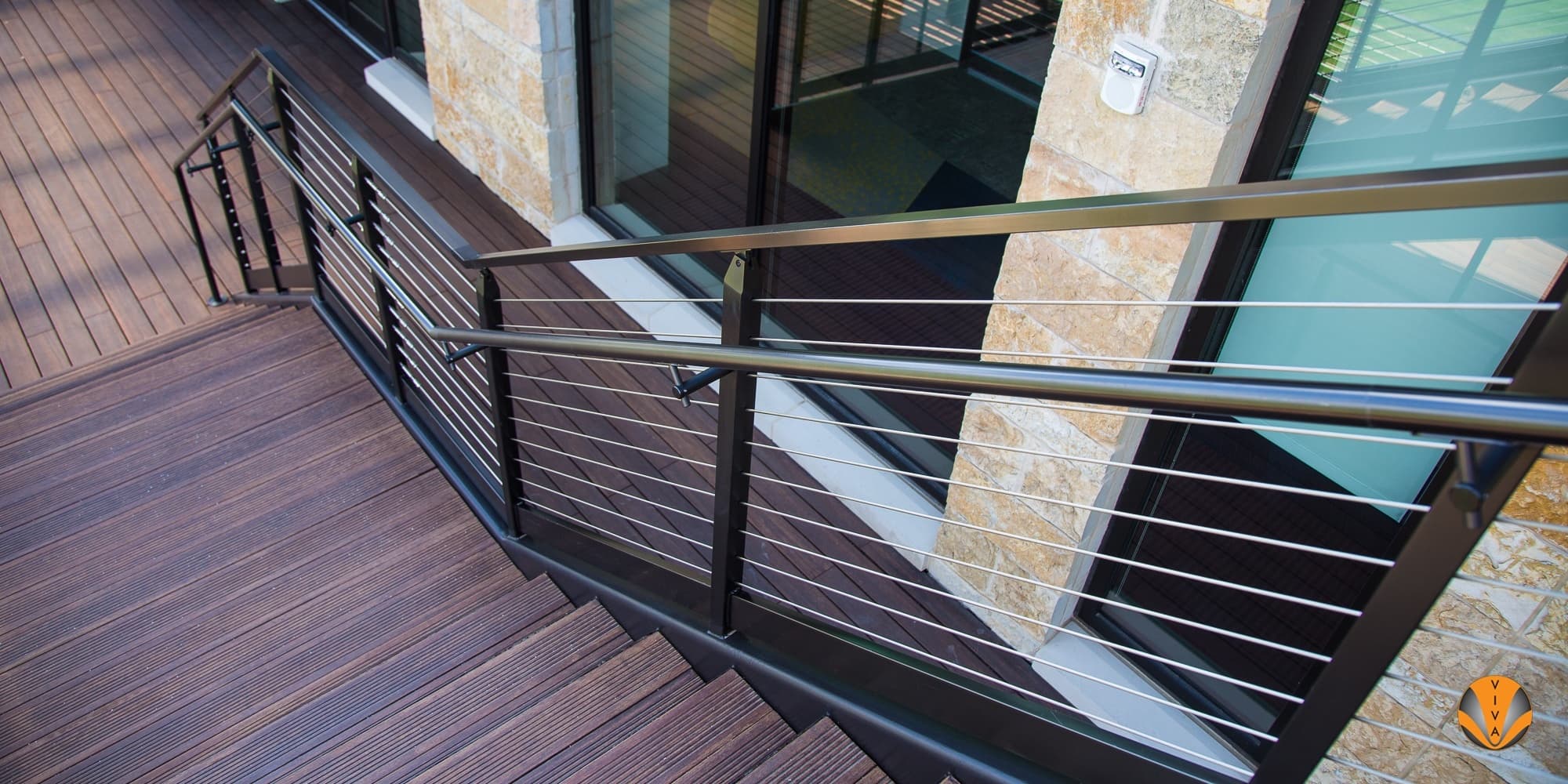 Stainless Steel CUBE Cable Railing System at PGA Headquarters in Frisco, TX