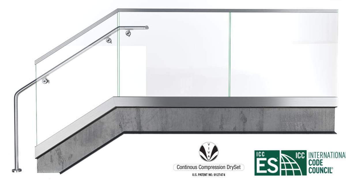 VIVA Railings | Patented SHOE™ Glass Railing System