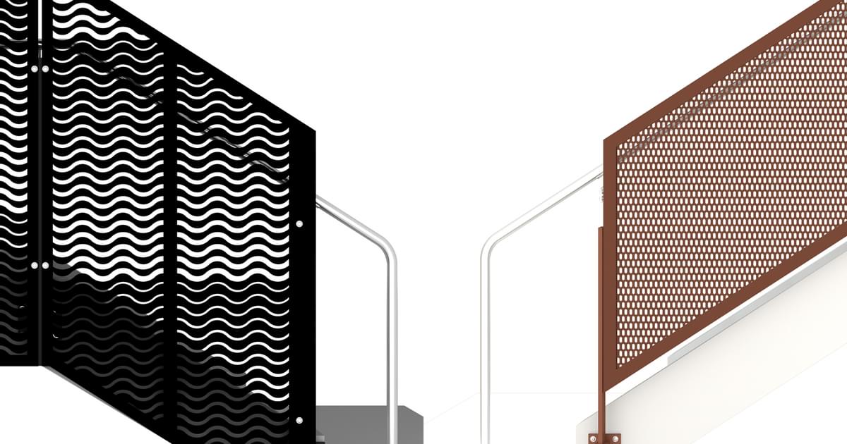 Struc & Enclose (Frame) Metal Panel Railing Systems | Viva Railings