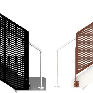 Struc & Enclose (Frame) Metal Panel Railing Systems | Viva Railings