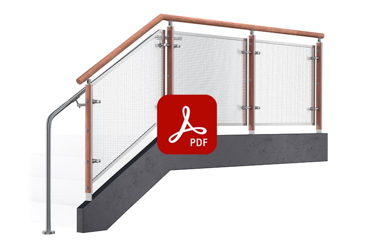Perf Railing Patterns FIN™ Perf Metal Railing System | VIVA Railings | VIVA Railings