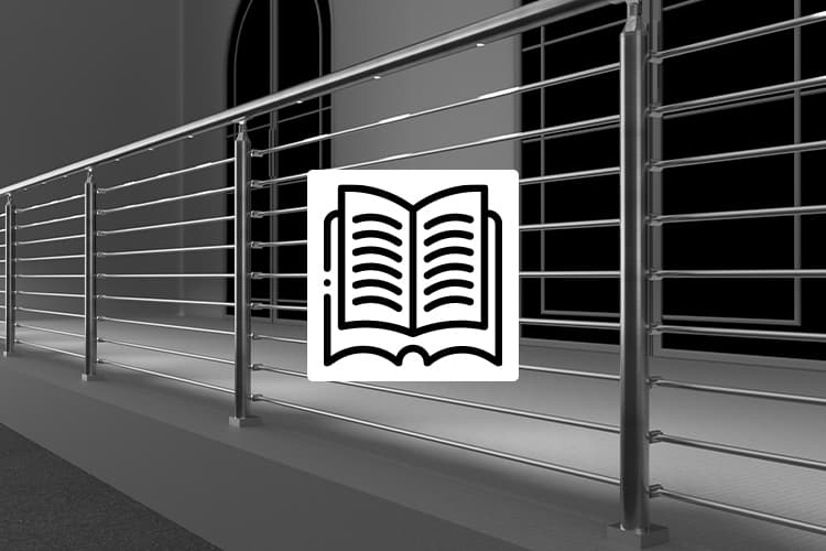 Irail pods led railing flip book