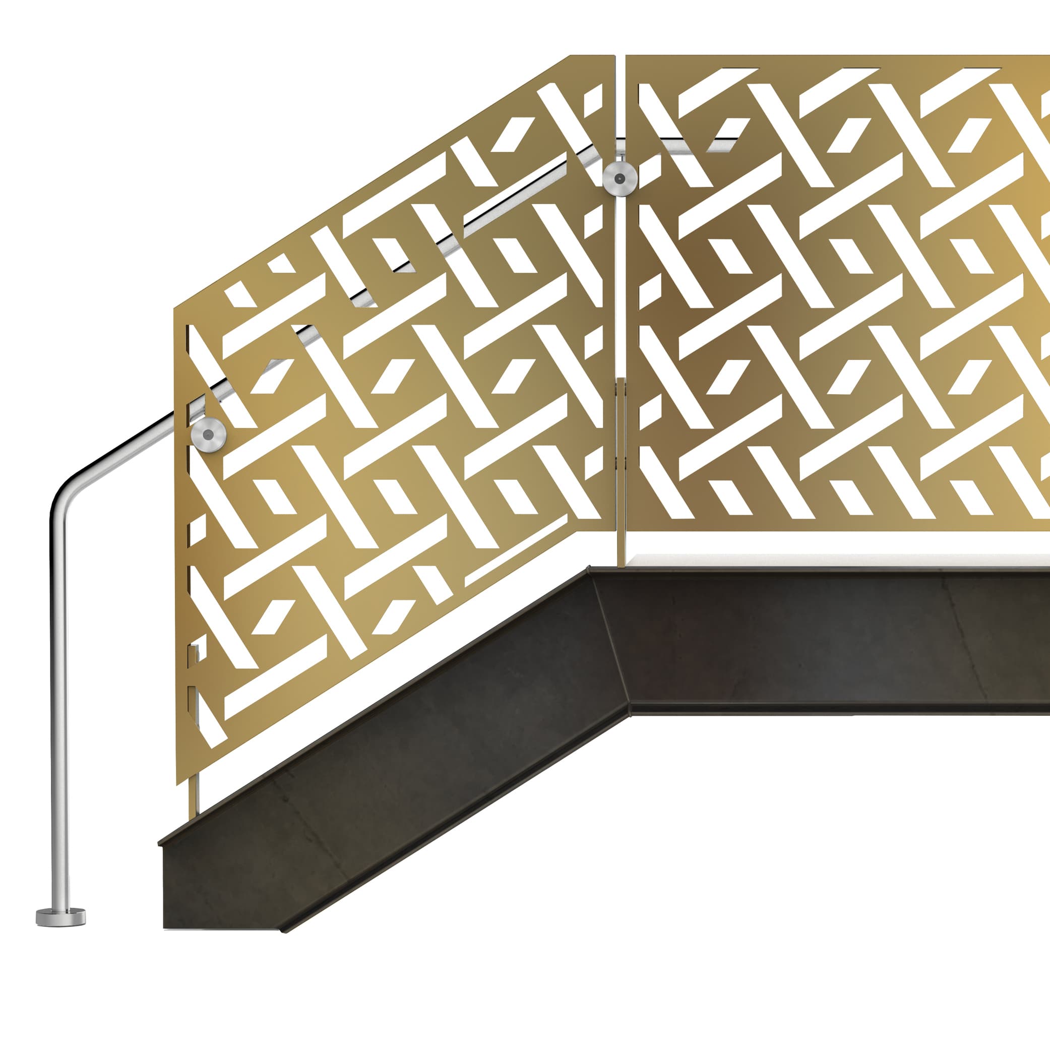 FOLD Panel Railing | VIVA Railings New Laser Cut… | VIVA Railings