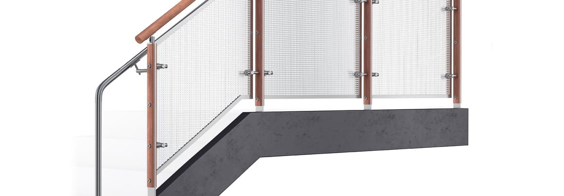 FIN™ Perf Metal Railing System | VIVA Railings | VIVA Railings