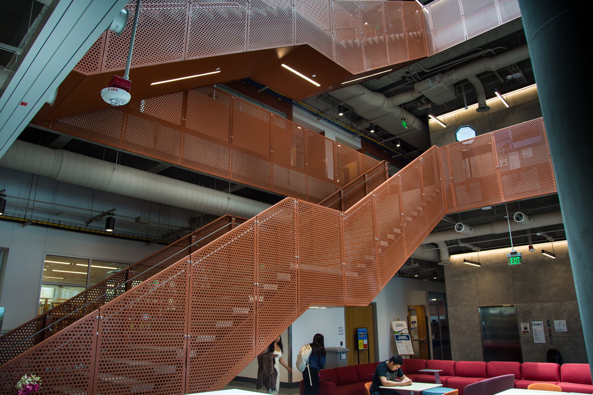 PERF METAL PANEL RAILING FOLD TCC NW CAMPUS 9 of 33