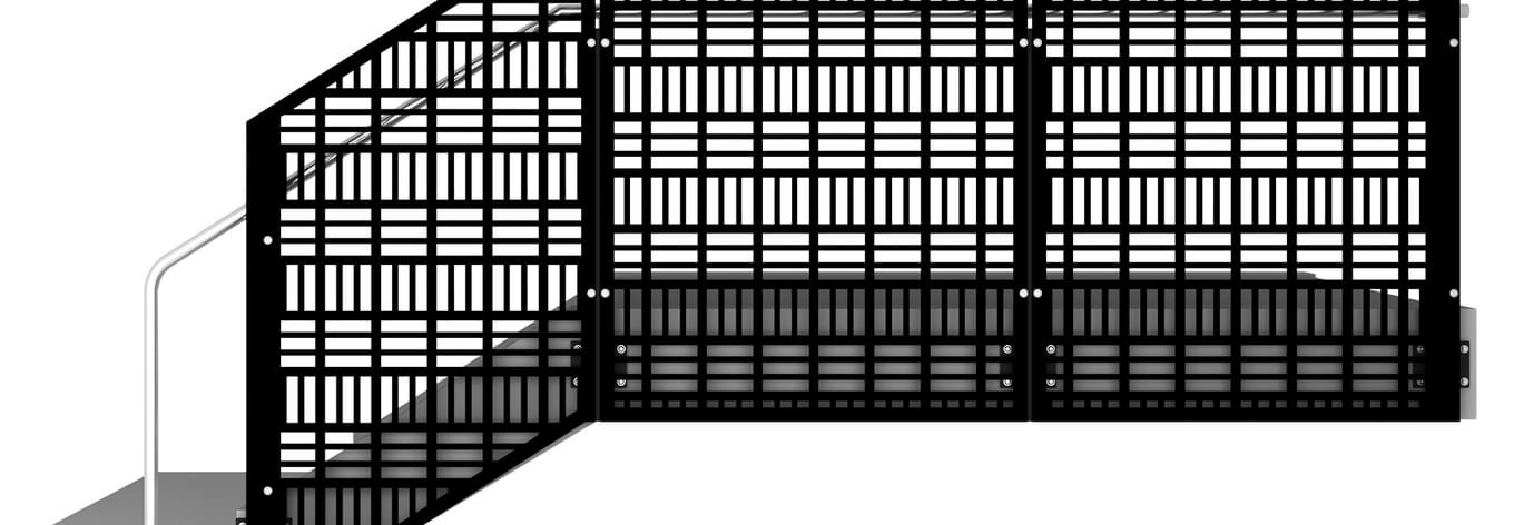 STRUC™ Laser Cut Metal Panel Railings | Viva Railings | VIVA Railings
