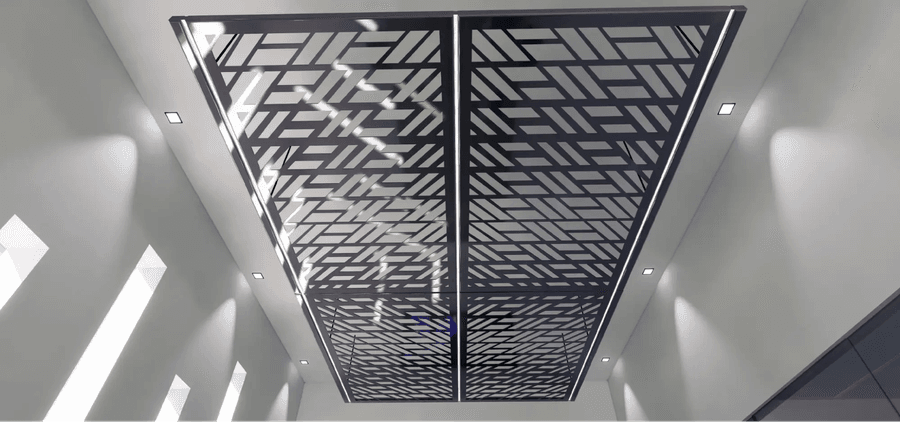 Modern Restaurant Ceiling Design: 12 Creative Options… | VIVA Railings