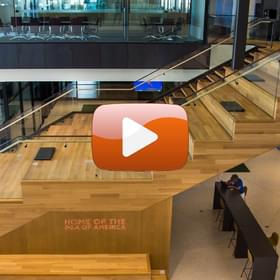 Viva railings pga of america headquarters shoe glass