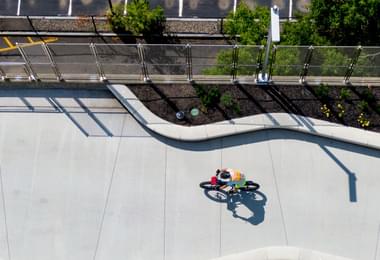 WIRE MESH RAILING CUBE ALBANY SKYWAY