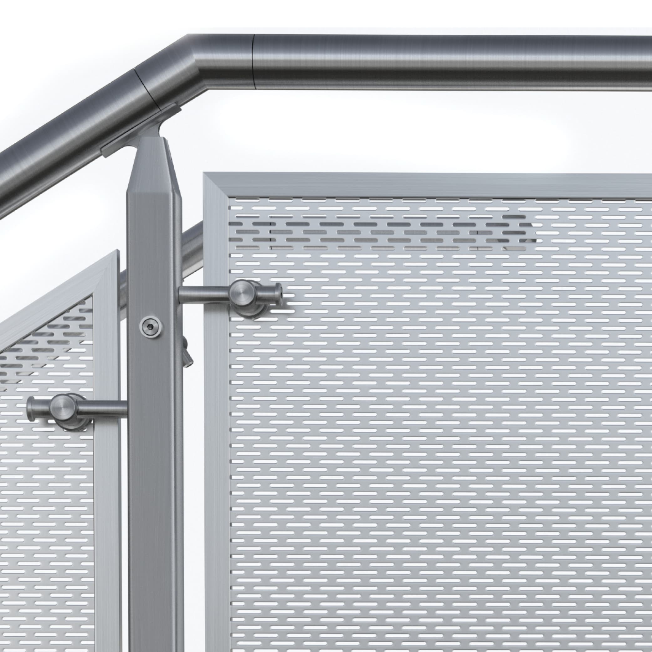 CUBE™ Perforated Metal Railing System | Viva Railings | VIVA Railings