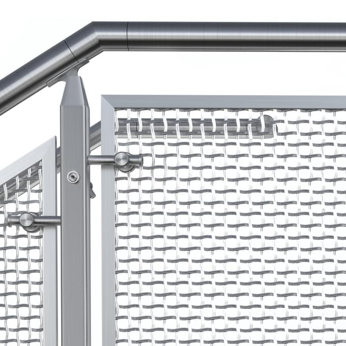 Wire Mesh Railing Systems for Commercial Projects | Viva Railings