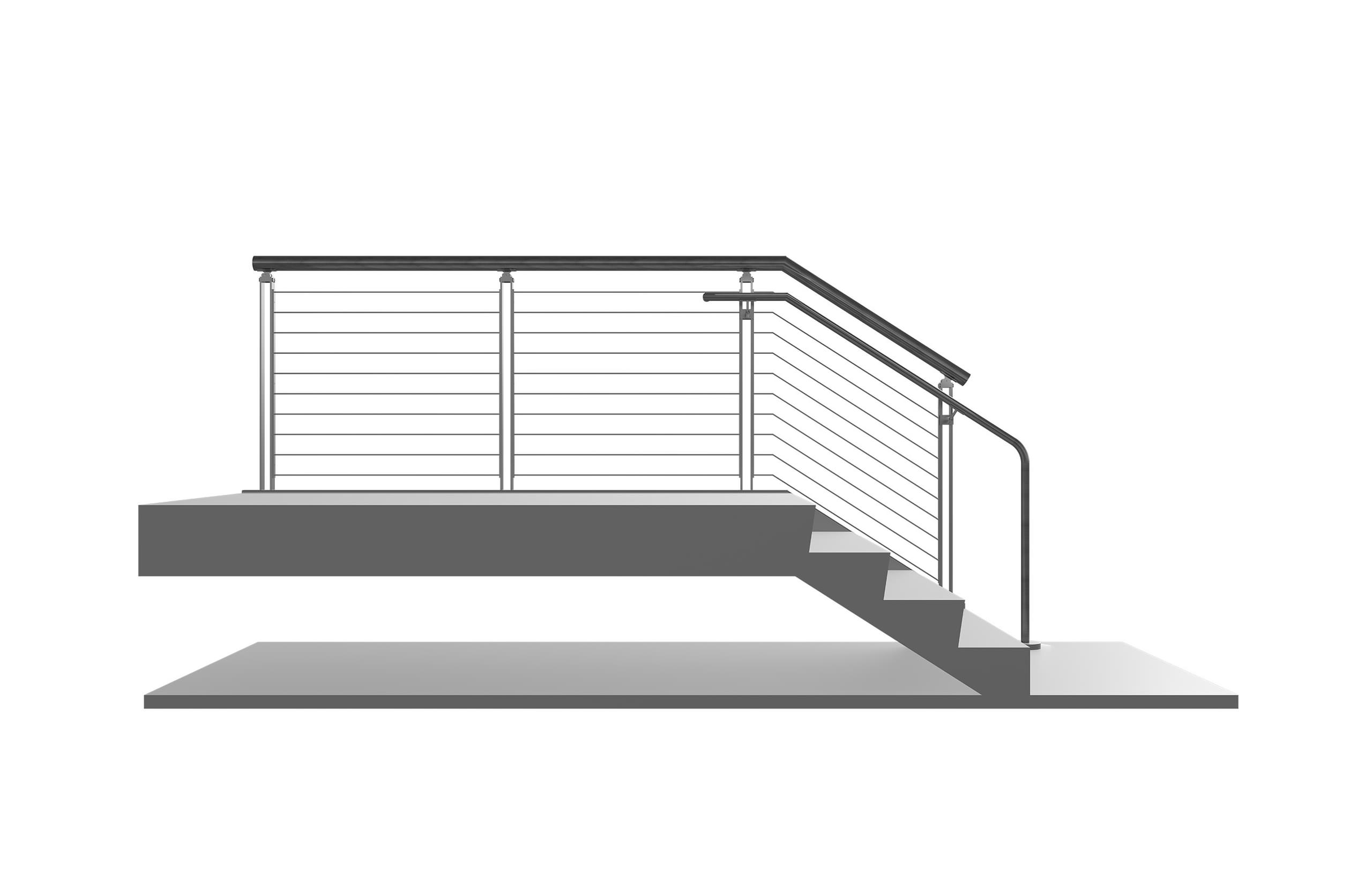 BLADE Air Stainless Steel Multiline Railing System |… | VIVA Railings