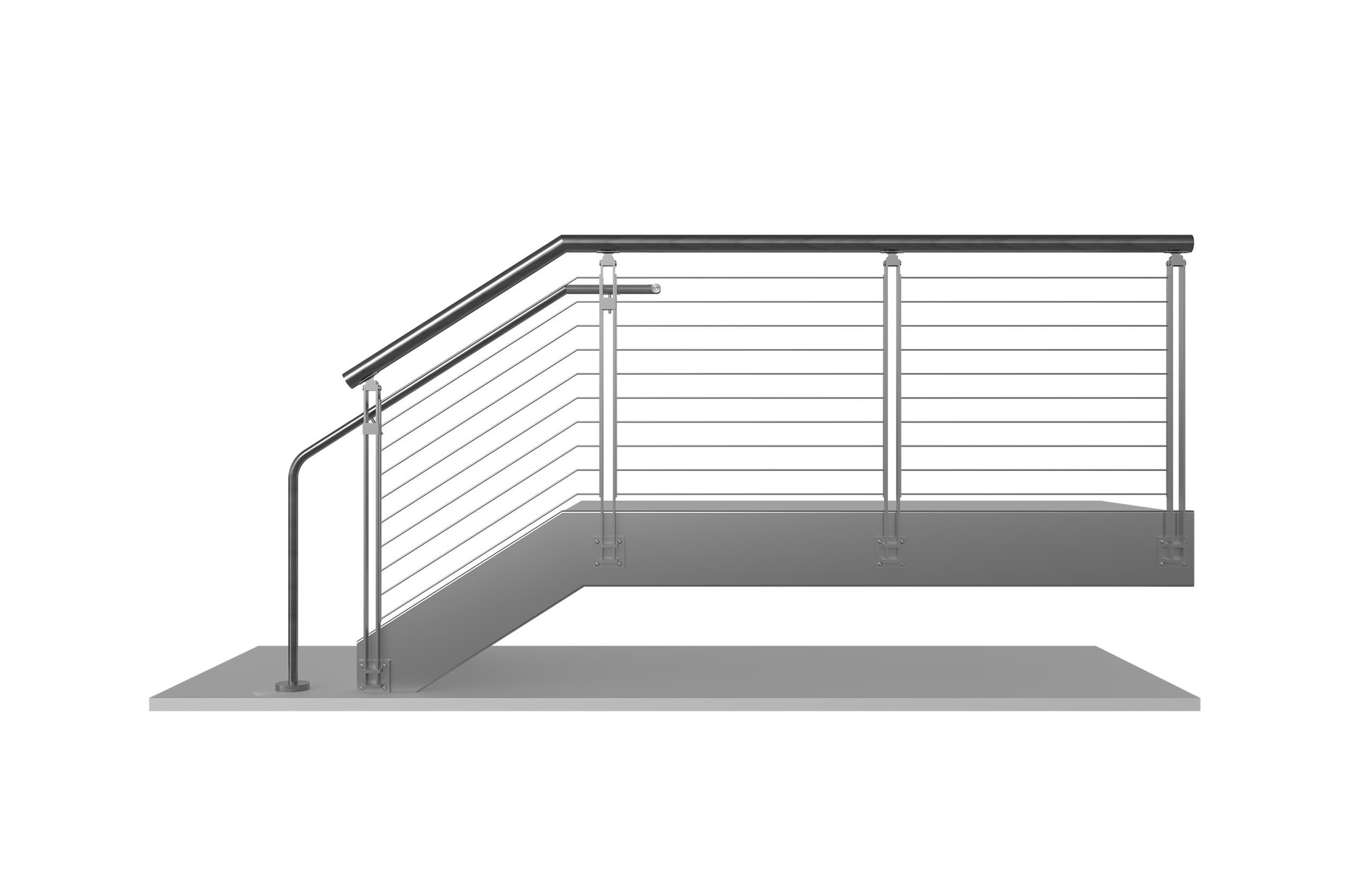 BLADE Air Stainless Steel Multiline Railing System |… | VIVA Railings