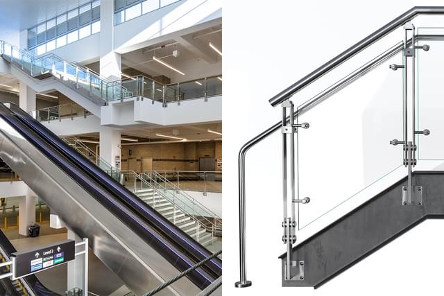 Glass Railing Modular BLADE® Modular Glass Railing System | Viva Railings | VIVA Railings