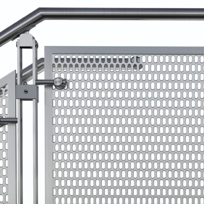 Perforated Metal Railing Systems | Viva Railings