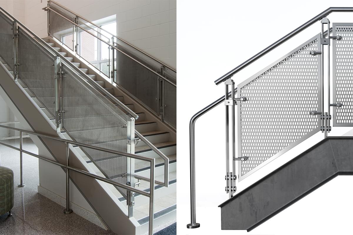 BLADE® Perforated Metal Panel Railing Systems | Viva… | VIVA Railings