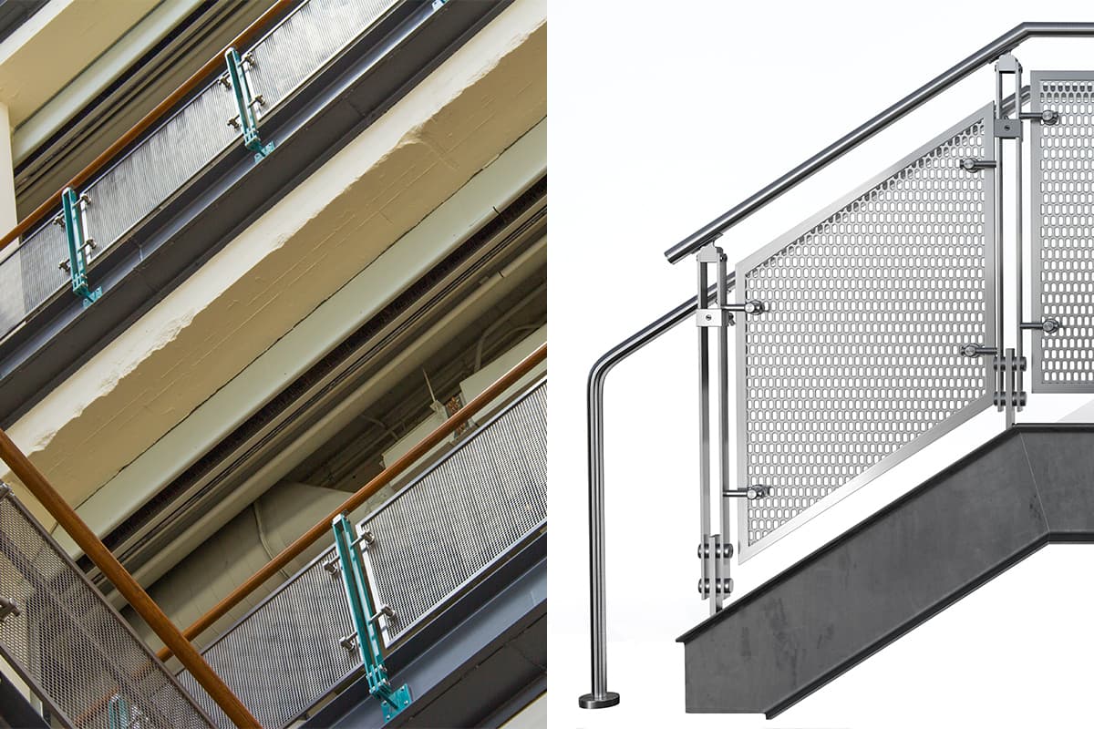 BLADE® Perforated Metal Panel Railing Systems | Viva… | VIVA Railings