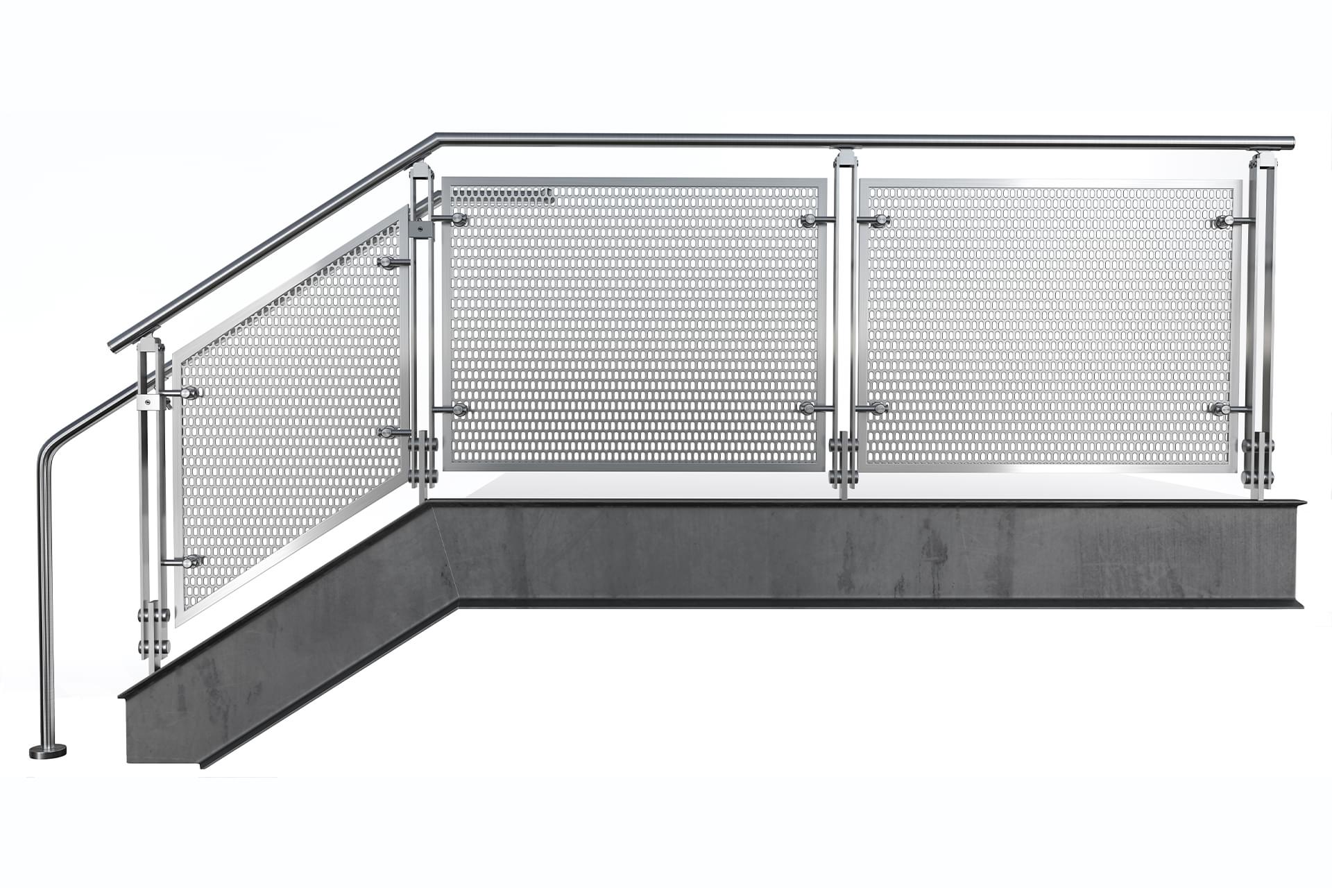 BLADE® Perforated Metal Panel Railing Systems | Viva… | VIVA Railings