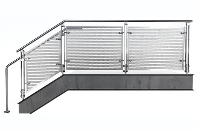 BLADE® Perforated Metal Panel Railing Systems | Viva… | VIVA Railings