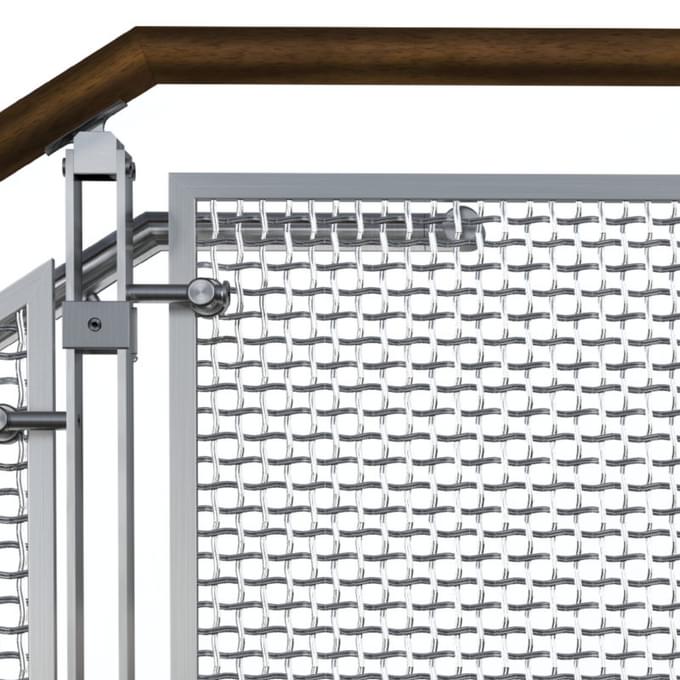 Wire Mesh Railing Systems for Commercial Projects | Viva Railings