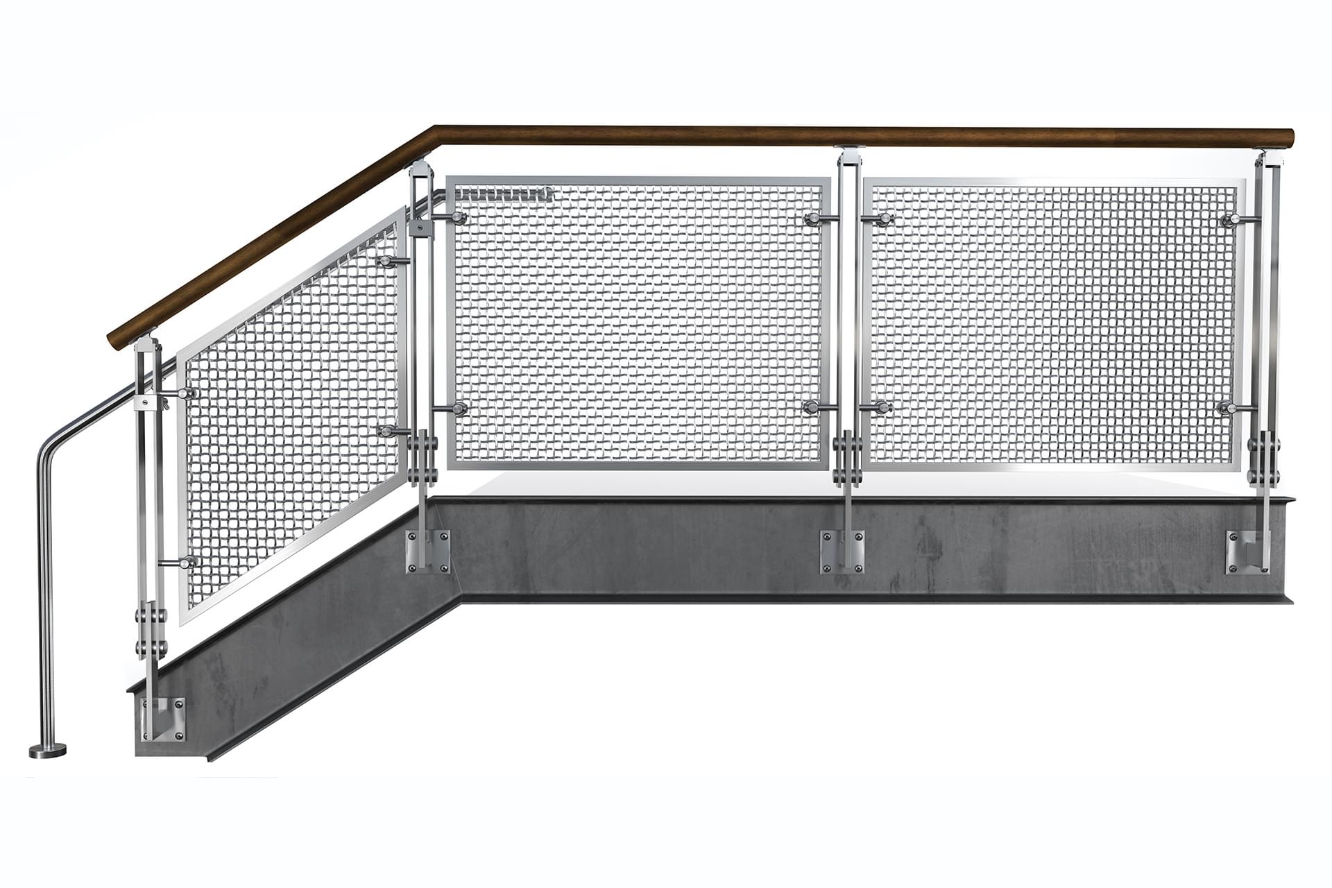 BLADE® Wire Mesh Railing System | Viva Railings | VIVA Railings