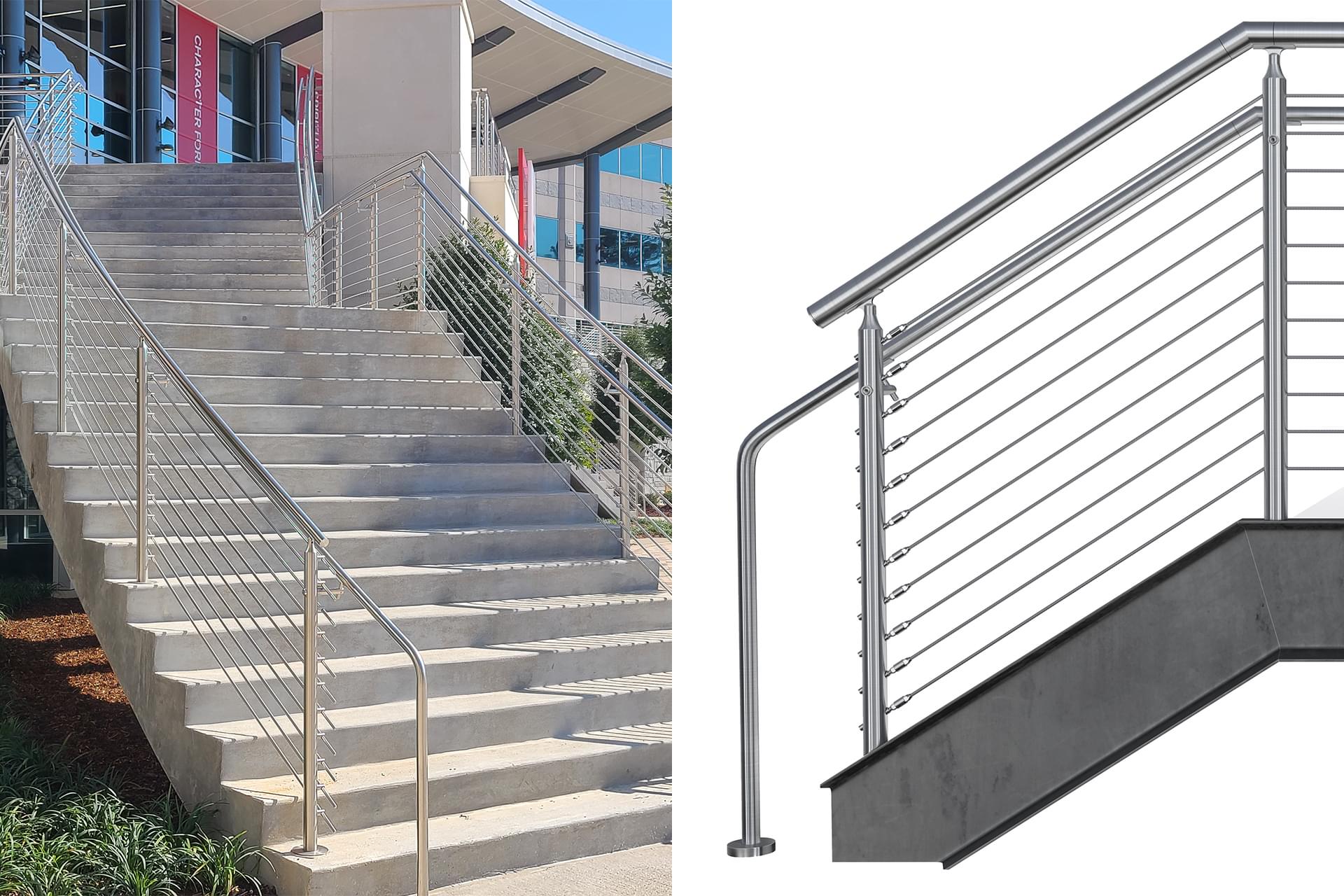 CIRCA Stainless Steel Cable Railing System | VIVA Railings