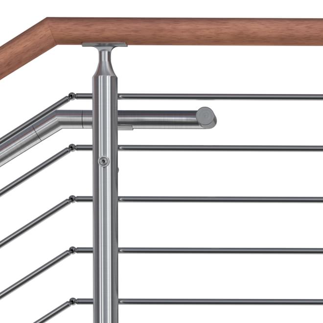 Stainless Steel Multiline Railing - Highland Park… | VIVA Railings