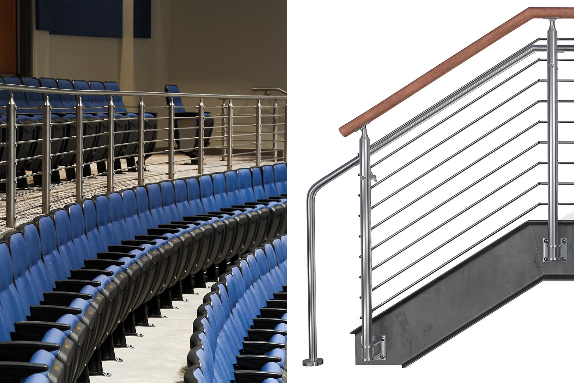 CIRCA® Horizontal Multiline Railing System - Viva… | VIVA Railings