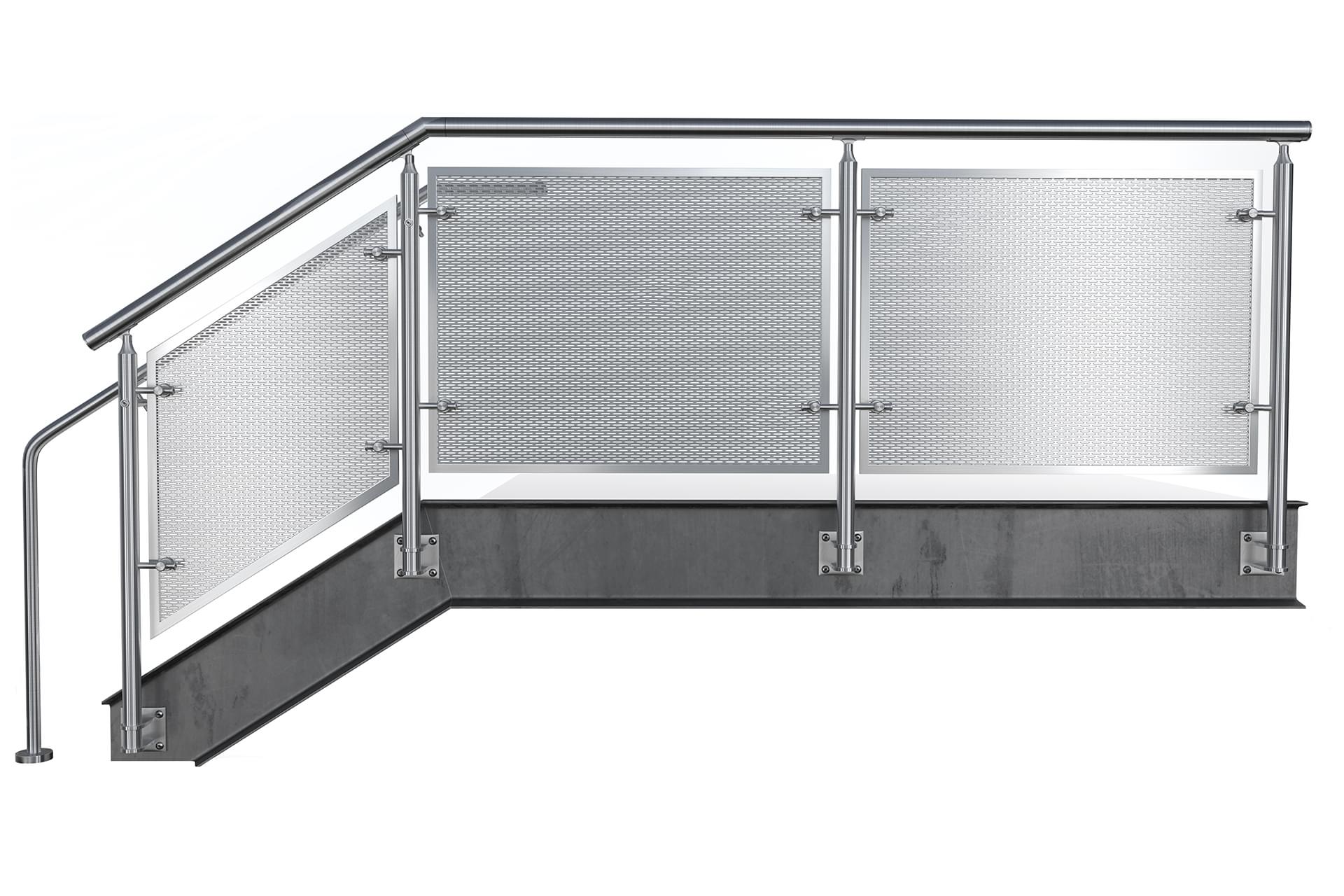 Perf Railing Patterns CIRCA Perf Railing System | VIVA Railings | VIVA Railings