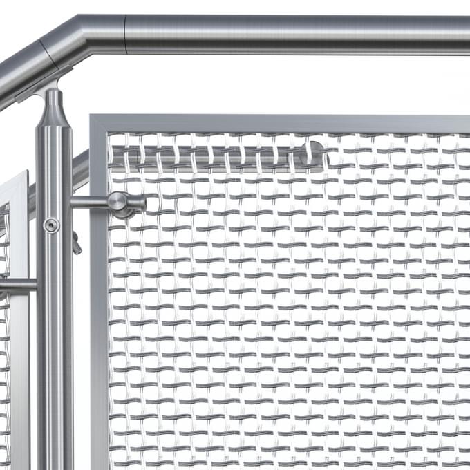 Wire Mesh Railing Systems for Commercial Projects | Viva Railings