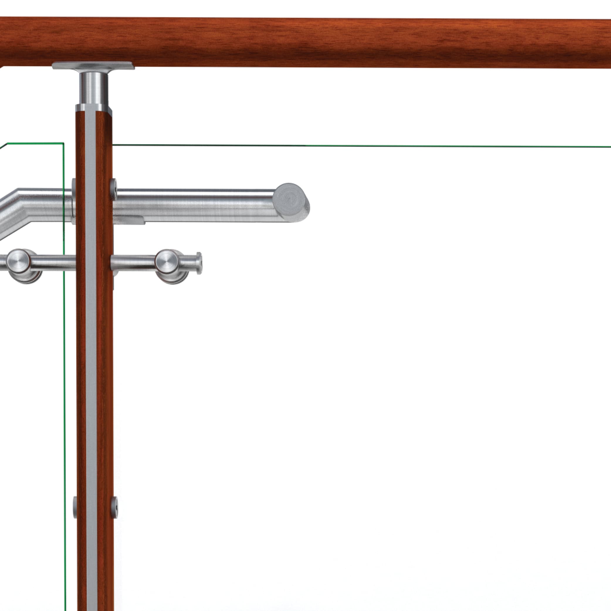 FIN™ Interior Glass Railing System | Viva Railings | VIVA Railings