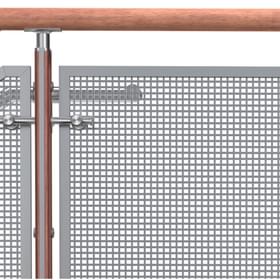 FIN WOOD POST METAL SYSTEMS PERF