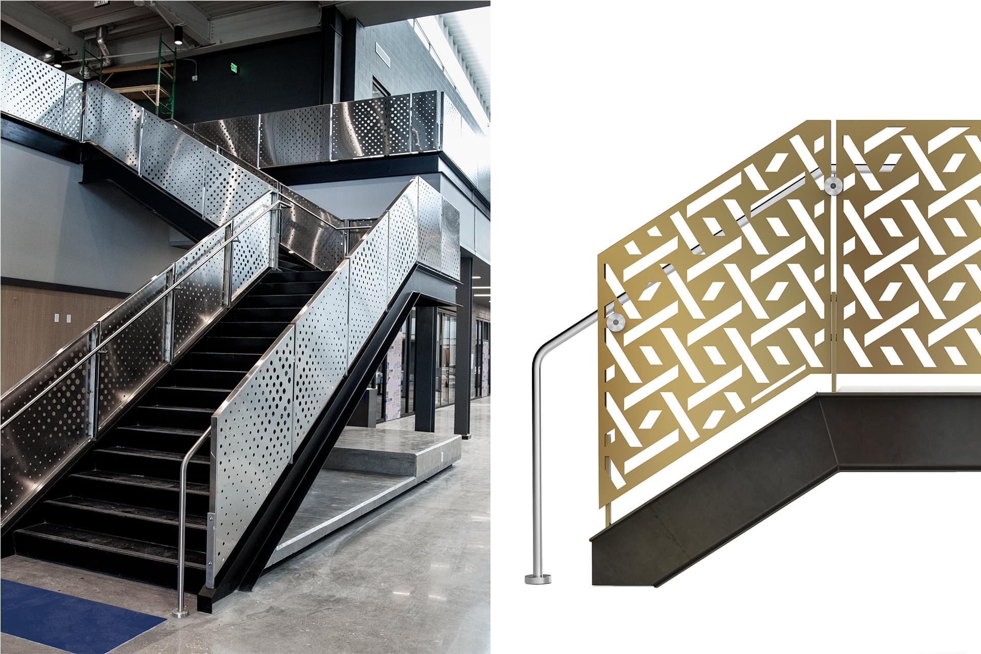 FOLD™ Metal Panel Railing System | Viva Railings