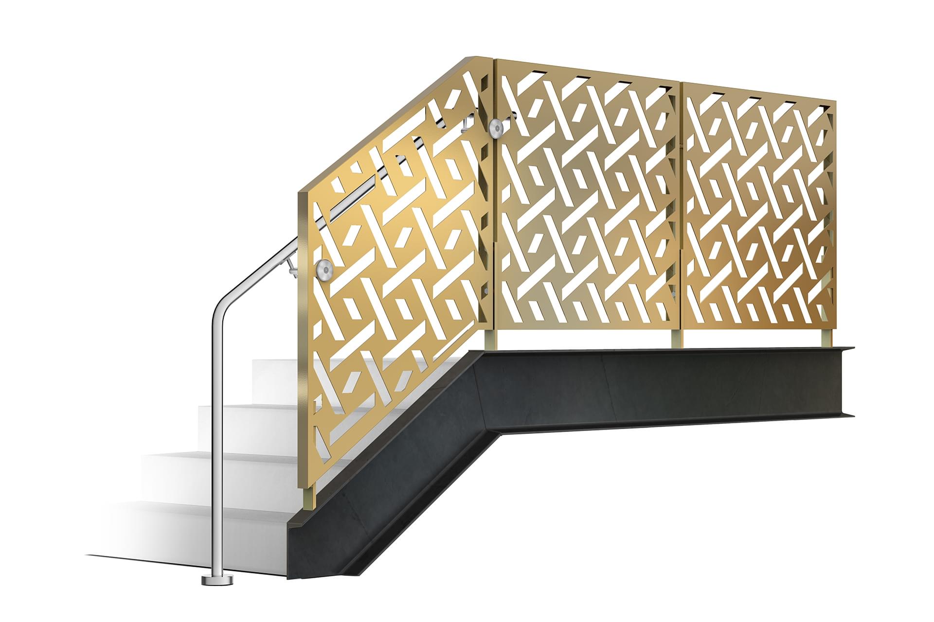 FOLD Panel Railing | VIVA Railings New Laser Cut… | VIVA Railings