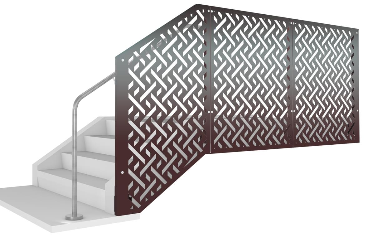 FOLD™ Metal Panel Railing System | Viva Railings | VIVA Railings
