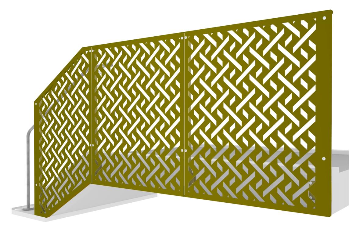 FOLD™ Metal Panel Railing System | Viva Railings | VIVA Railings