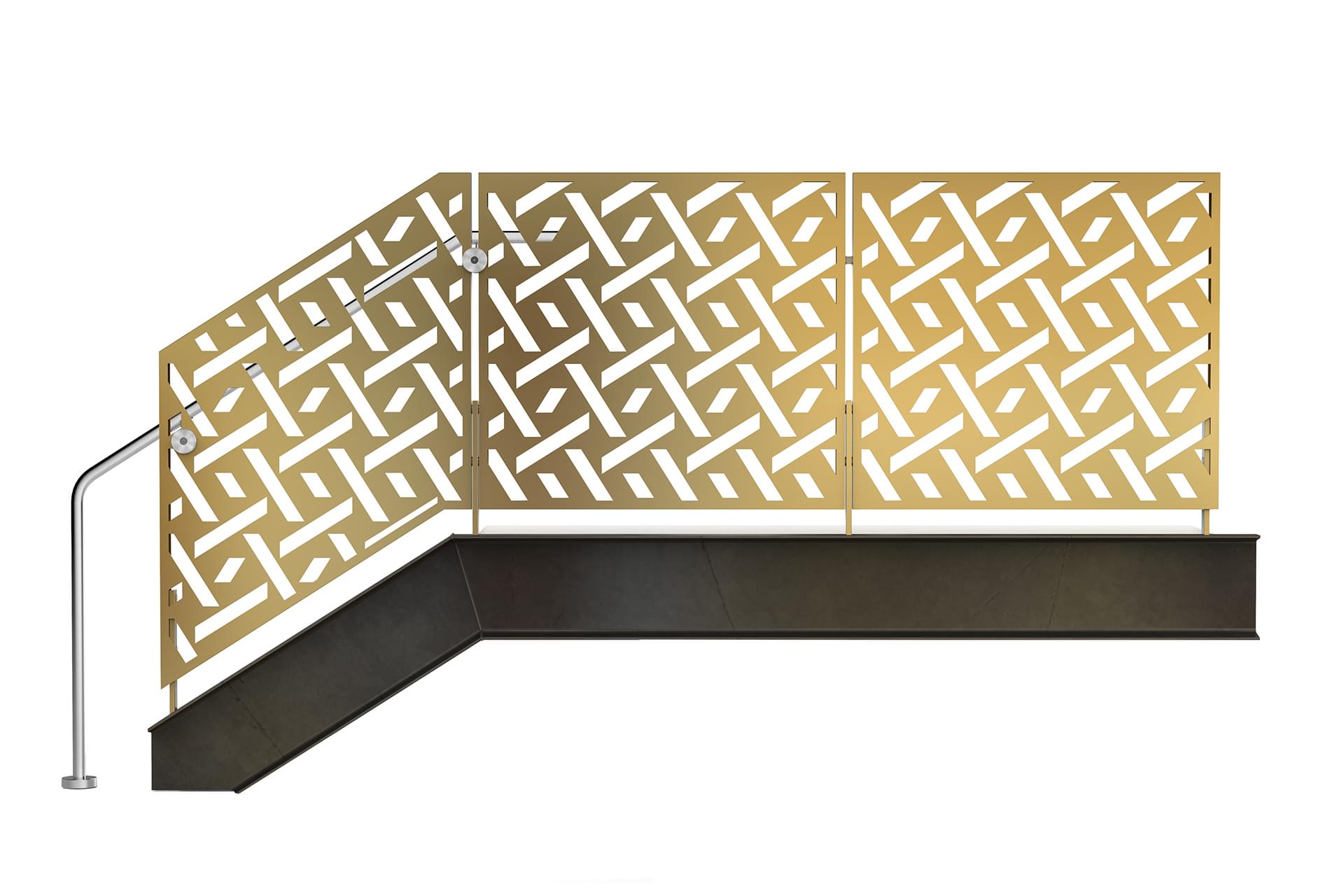 FOLD Panel Railing | VIVA Railings New Laser Cut… | VIVA Railings