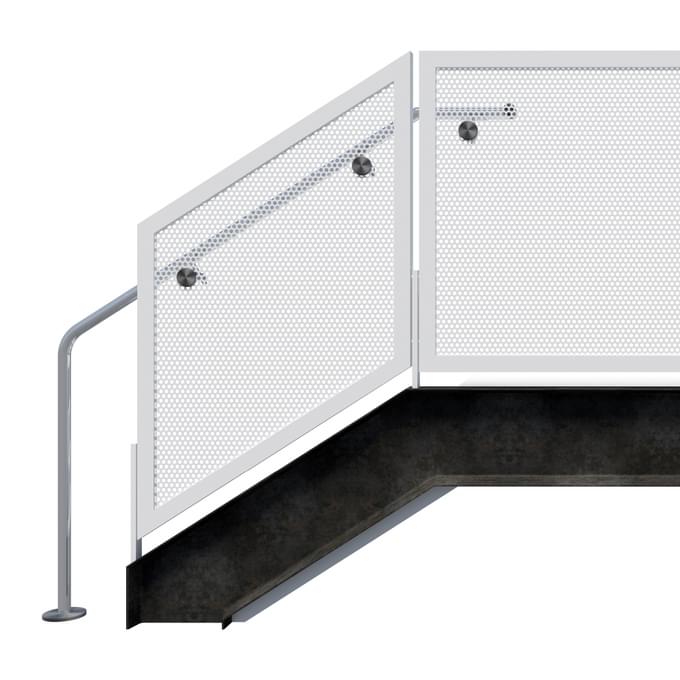 Metal Panel Railing Systems | Viva Railings