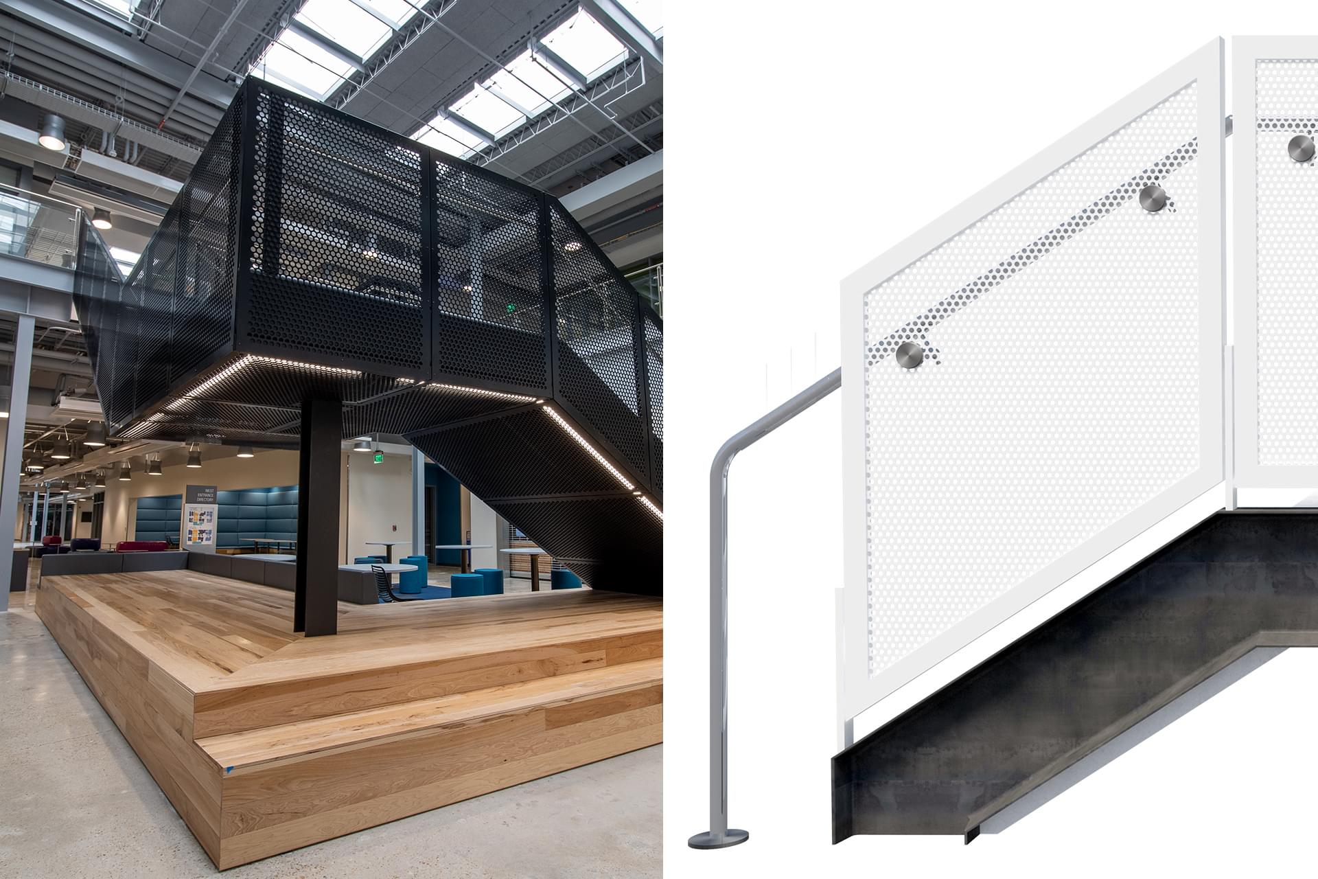 FRAME™ Metal Panel Railing System | Viva Railings