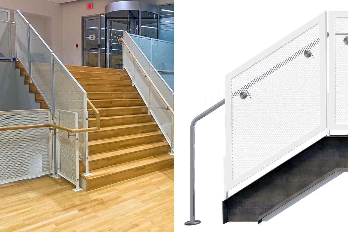 FRAME™ Metal Panel Railing System | Viva Railings